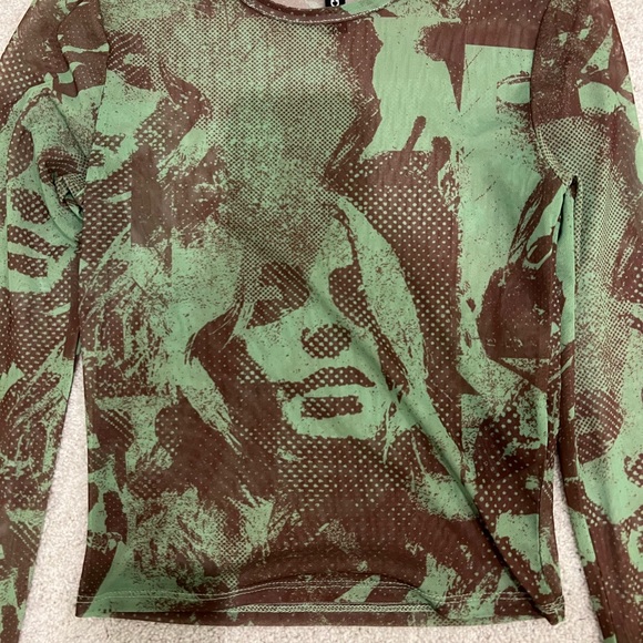 MESH LONGSLEEVE - Picture 4 of 4